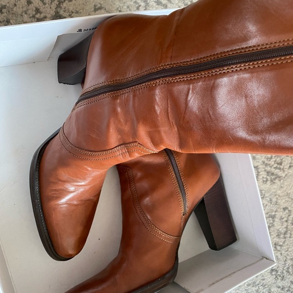 BCBG Leather Ankle Boots - Picture 5 of 11